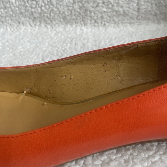 Nine West peep toe wedge shoes - Picture 8 of 9